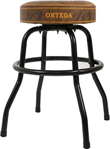 Ortega OBS24V2 - Sgabello da bar Pelle, 24", Colore: Marrone Ortega Guitars