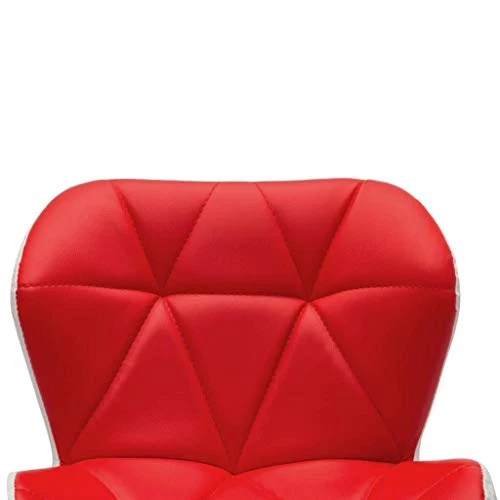 Oushome Sgabelli da Bar 2 pz Rossi Similpelle