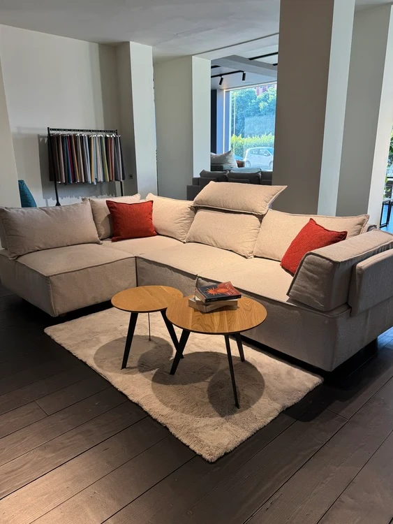 Outlet - Divano modulare Louis M con funzione letto - Showroom Milano - pagamento finale