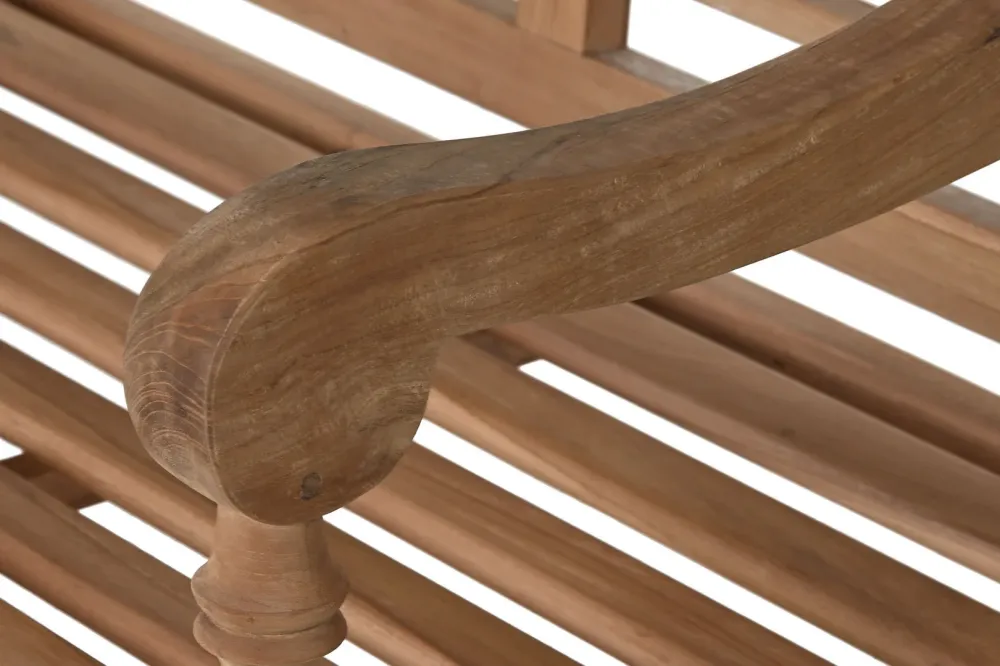 Panca giardino orientale legno teak