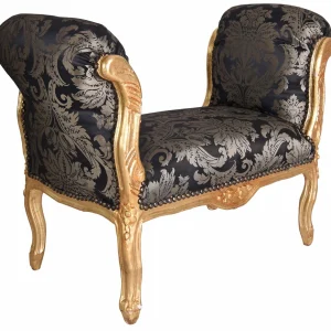 PANCA SGABELLO BAROCCO TOILE DE JOUY DIVANO SHABBY CHIC