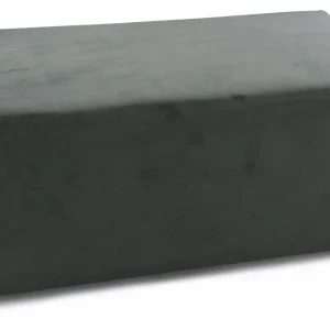 Panca Velluto 100x48x44 cm Soriani Grigio Scuro