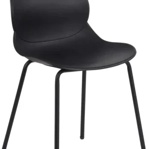 PAULE - sedia moderna Nero Milani Home