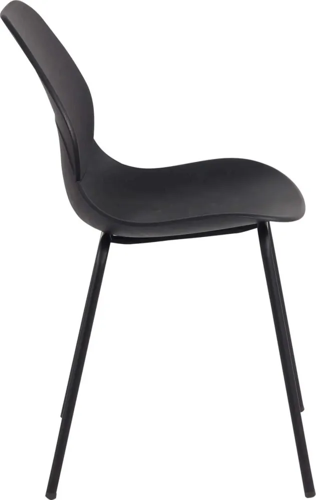 PAULE - sedia moderna Nero Milani Home