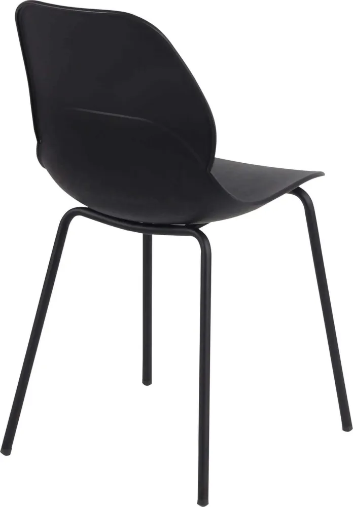 PAULE - sedia moderna Nero Milani Home