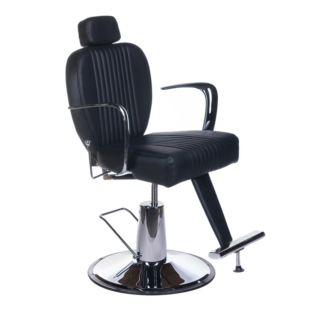 Poltrona da barbiere BJORN BH-3318 Marrone opaco