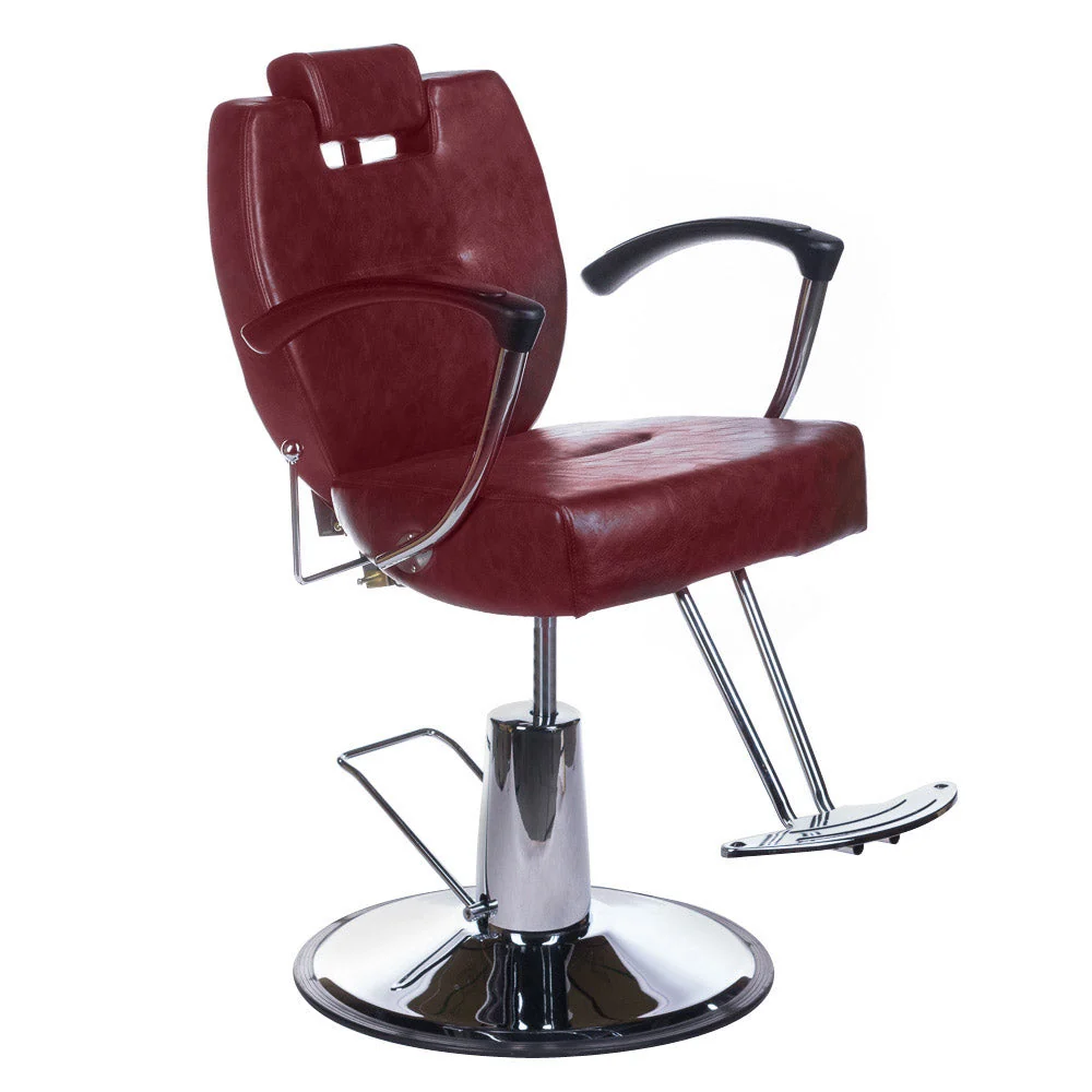 Poltrona da barbiere HEKTOR BH-3208 Ciliegia