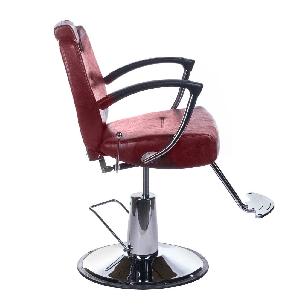 Poltrona da barbiere HEKTOR BH-3208 Ciliegia