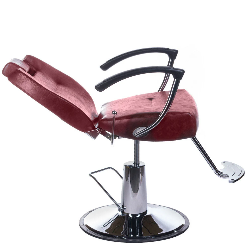 Poltrona da barbiere HEKTOR BH-3208 Ciliegia