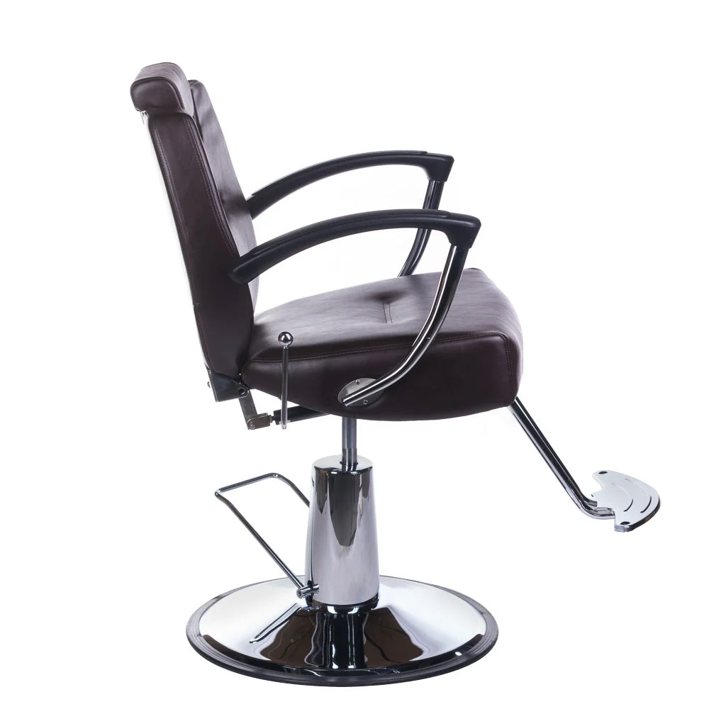 Poltrona da barbiere HEKTOR BH-3208 Marrone