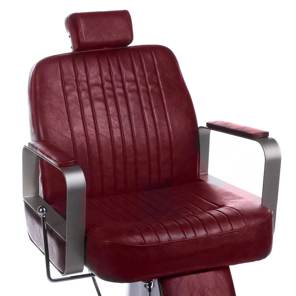 Poltrona da barbiere HOMER BH-31237 Ciliegia