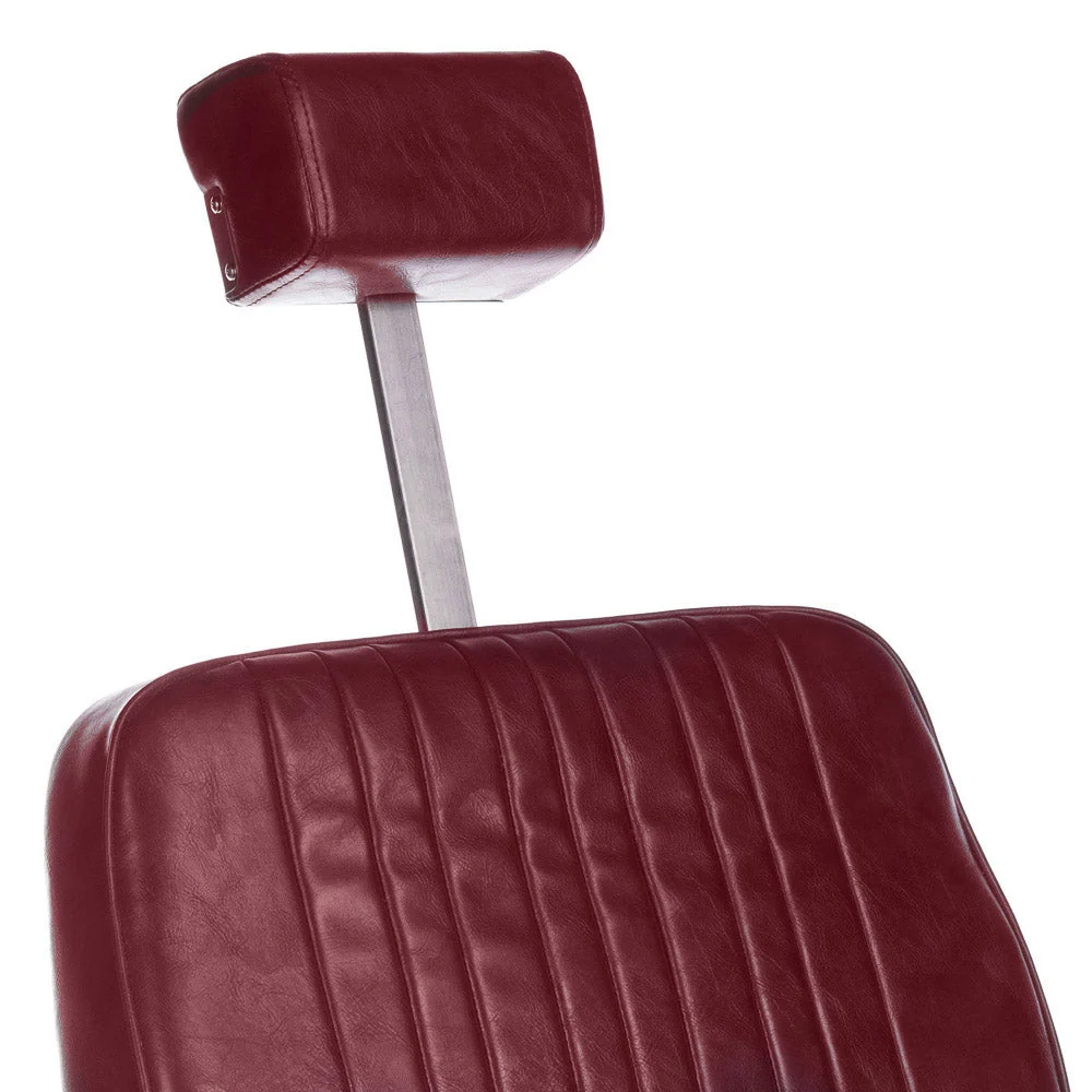 Poltrona da barbiere HOMER BH-31237 Ciliegia