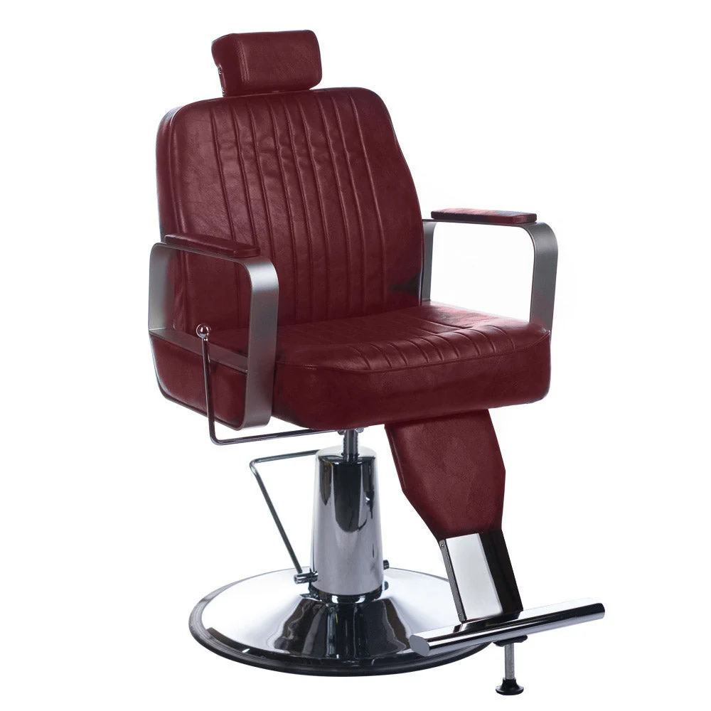 Poltrona da barbiere HOMER BH-31237 Ciliegia