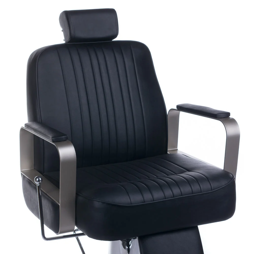 Poltrona da barbiere HOMER BH-31237 Nero