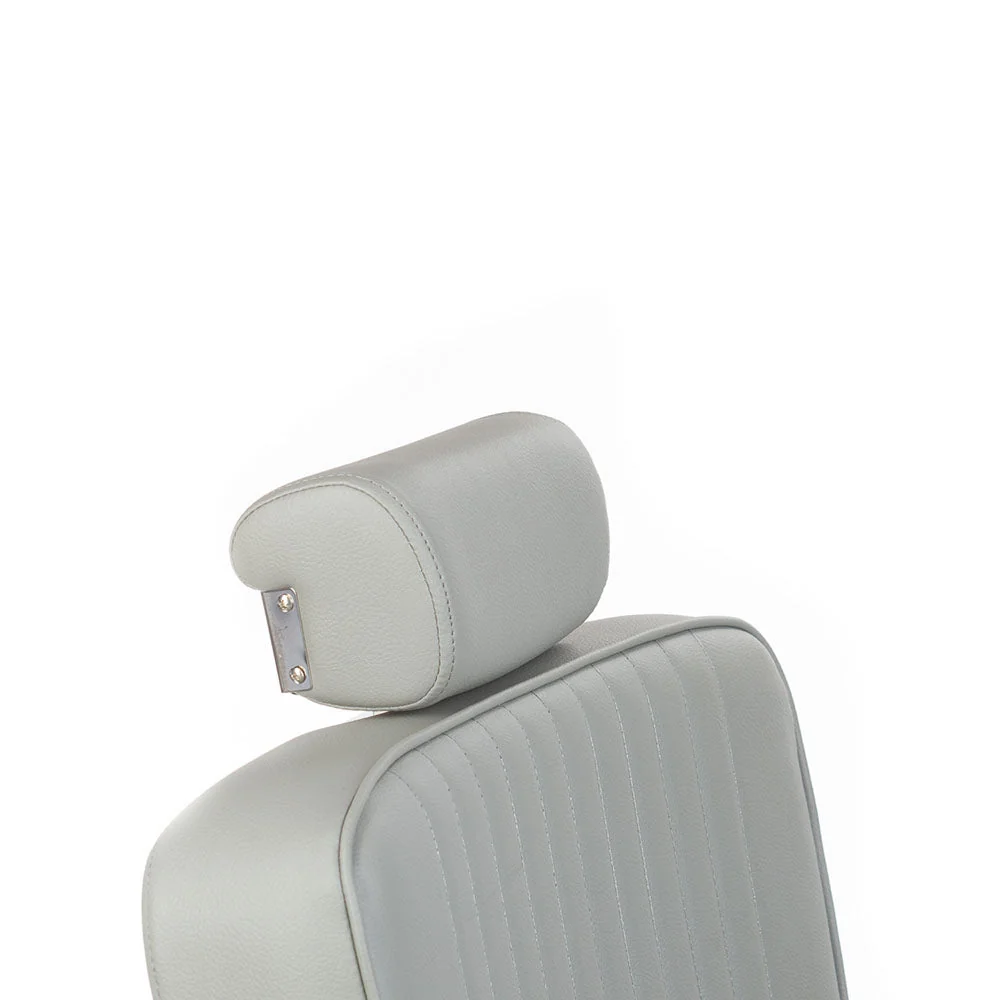 Poltrona da barbiere LUMBER BH-31823 Grigio Chiaro