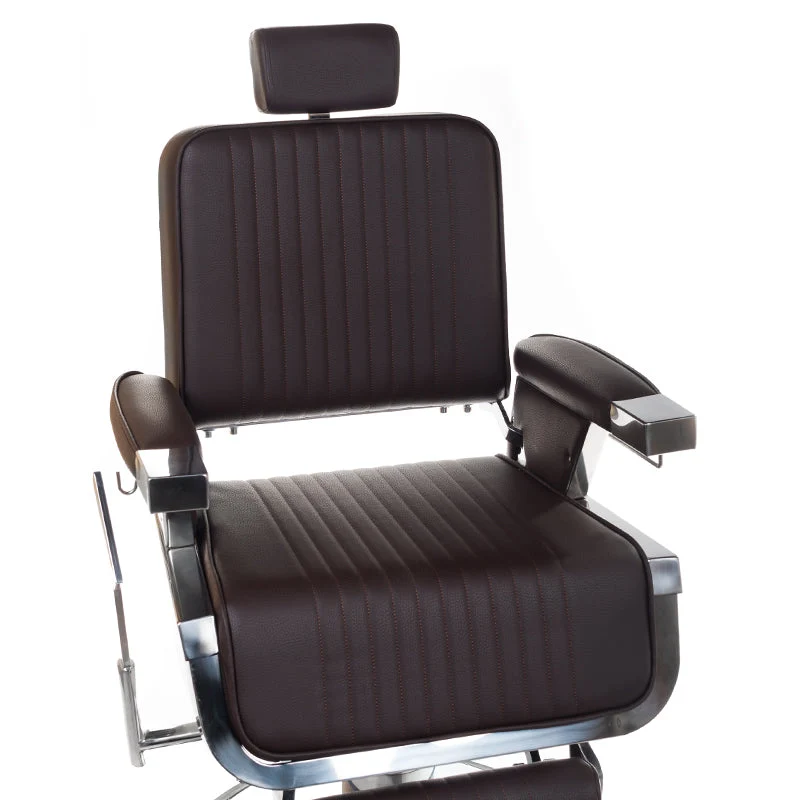 Poltrona da barbiere LUMBER BH-31823 Marrone