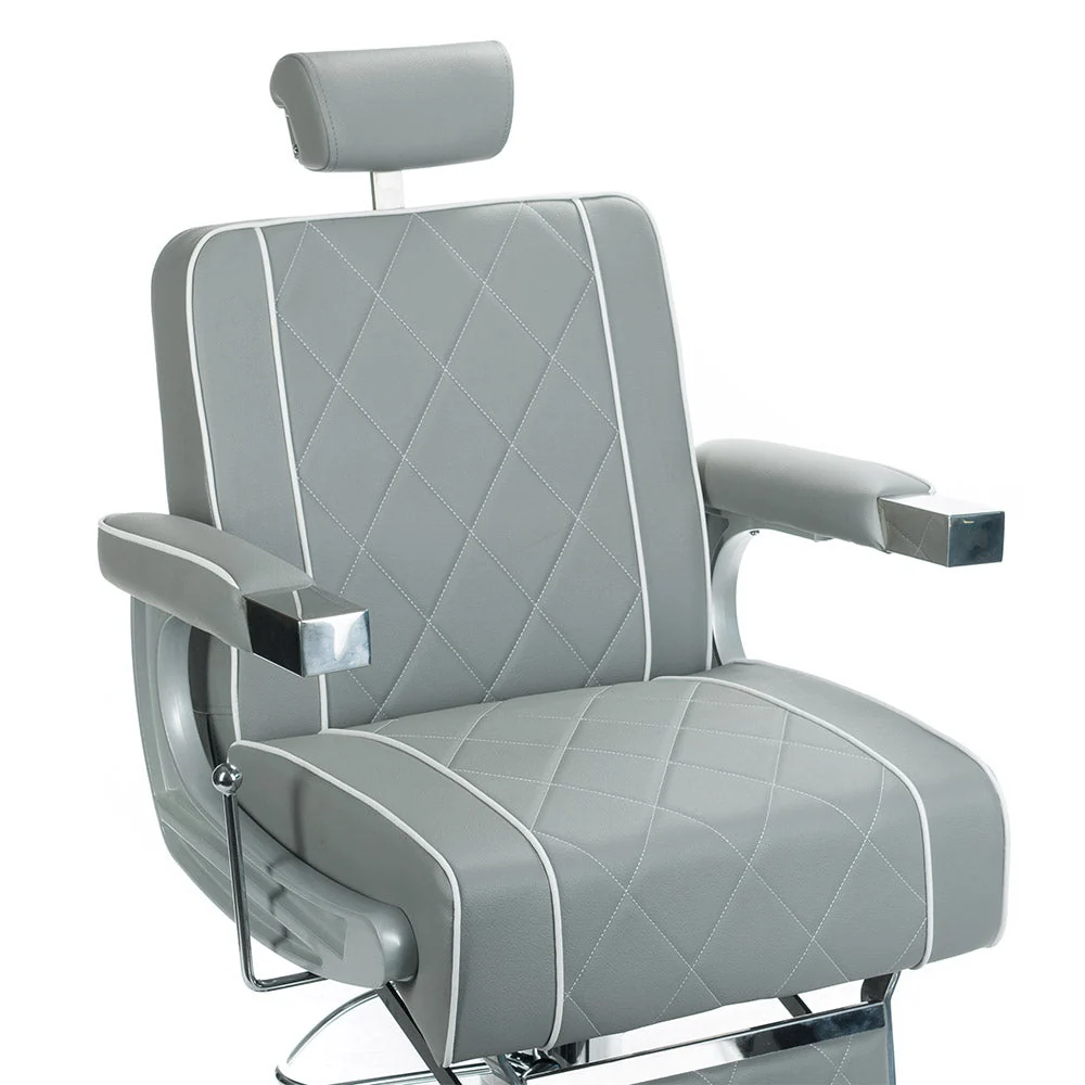 Poltrona da barbiere ODYS BH-31825M Grigio Chiaro