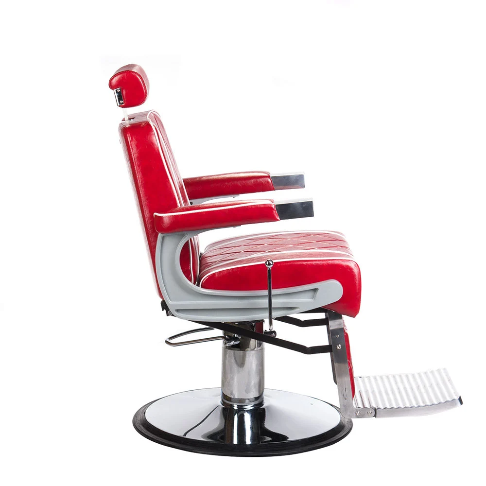 Poltrona da barbiere ODYS BH-31825M Rosso