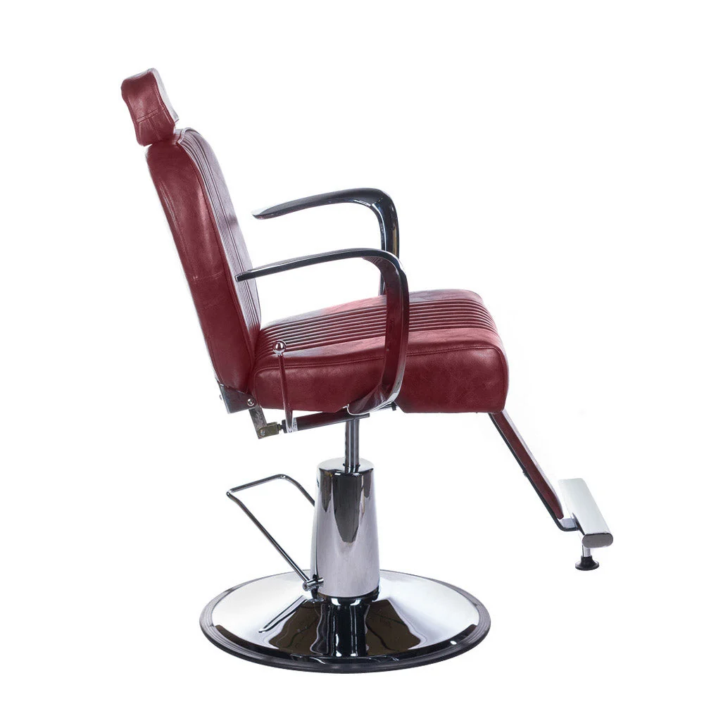Poltrona da barbiere OLAF BH-3273 Ciliegia