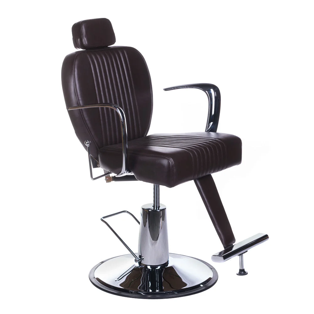 Poltrona da barbiere OLAF BH-3273 Marrone