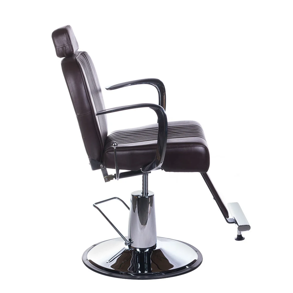 Poltrona da barbiere OLAF BH-3273 Marrone