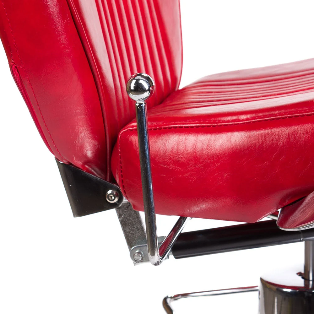 Poltrona da barbiere OLAF BH-3273 Rosso