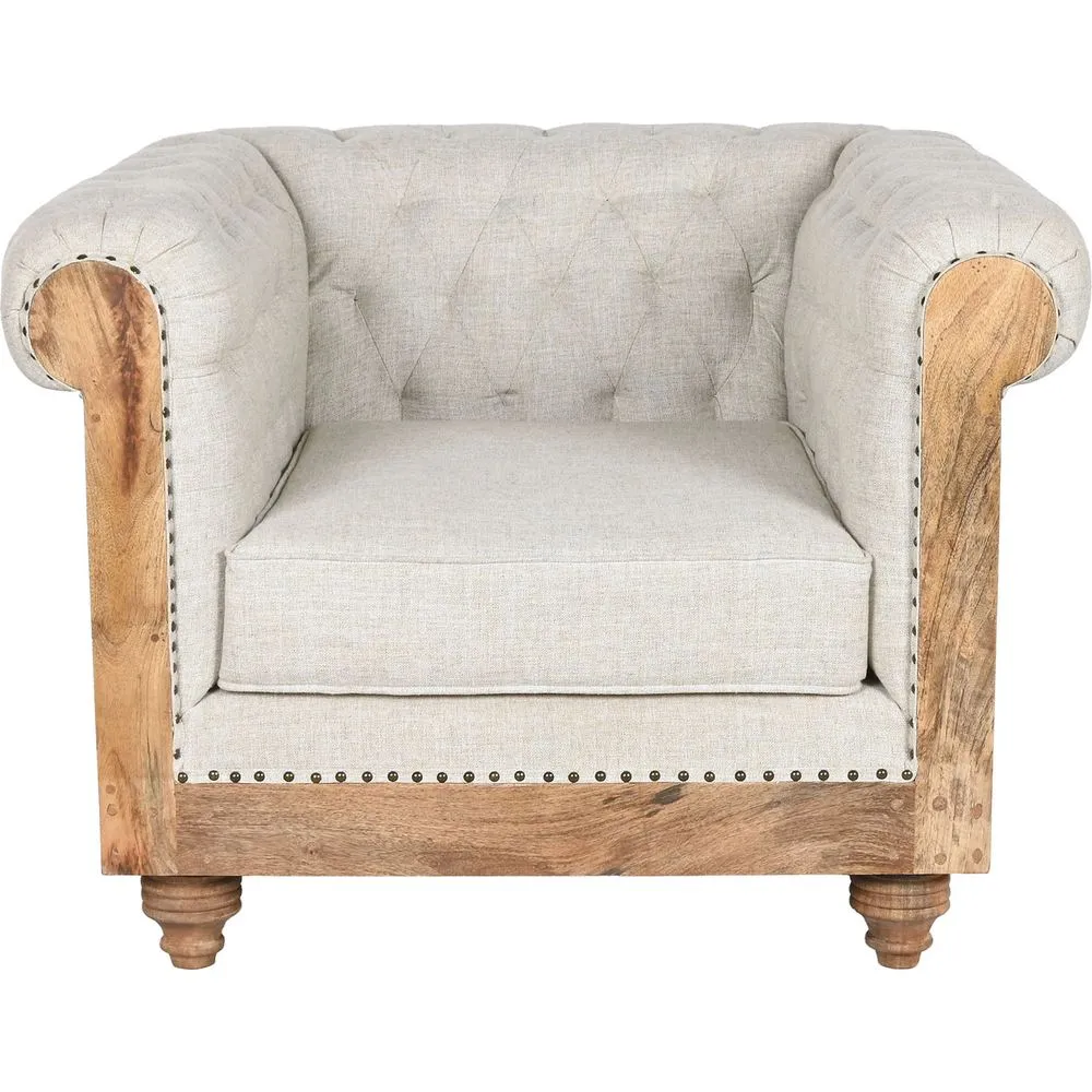 Poltrona Capitonnè country chic