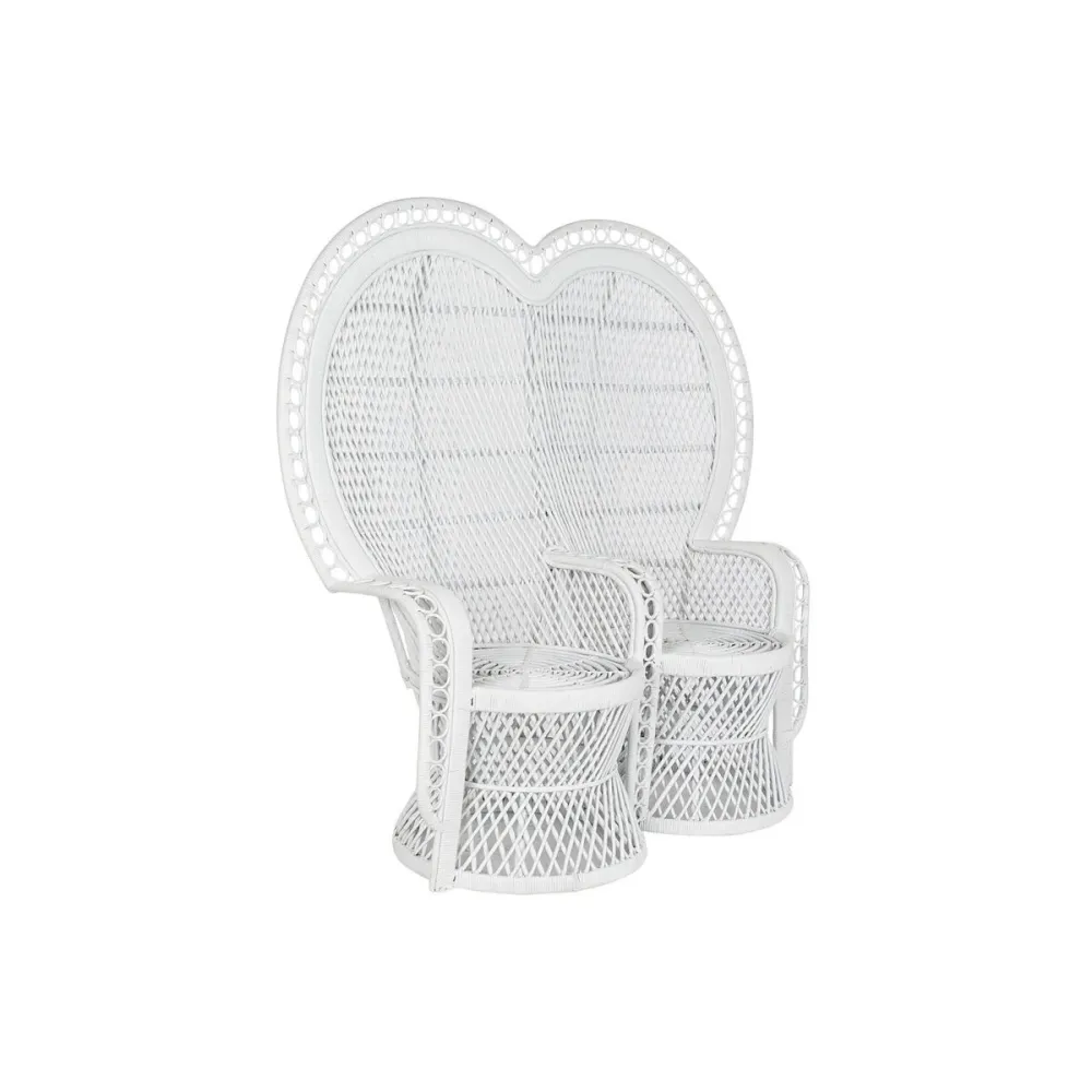 Poltrona DKD Home Decor Bianco 188 x 50 x 140 cm