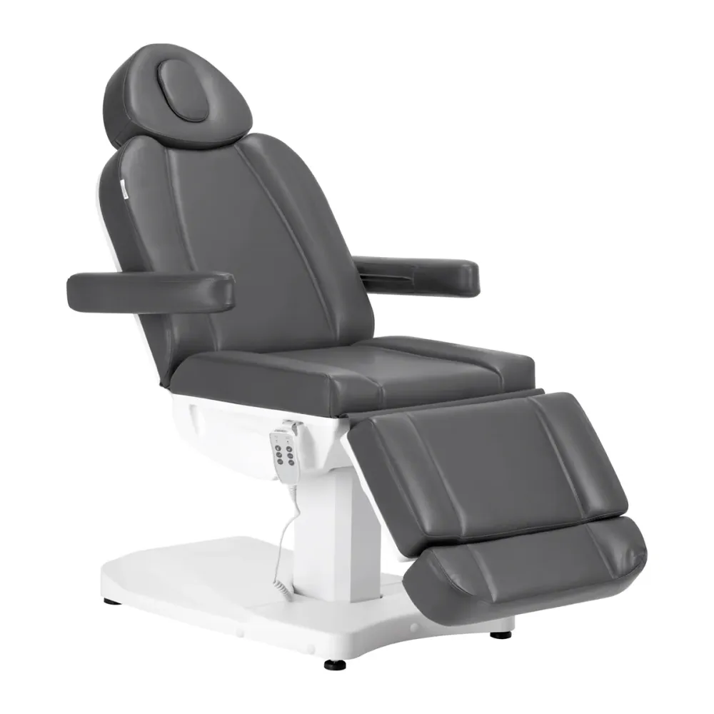 Poltrona elettrica per centro estetico - 3 motori | AZZURRO 803D (grigio)
