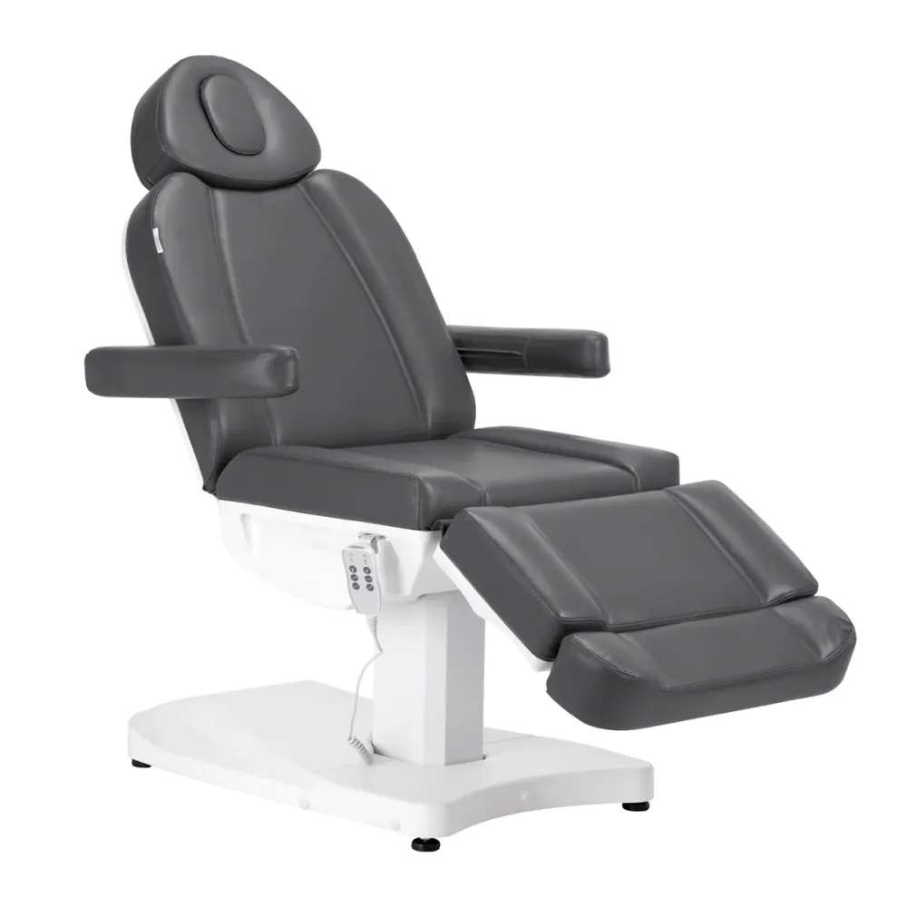 Poltrona elettrica per centro estetico - 3 motori | AZZURRO 803D (grigio)