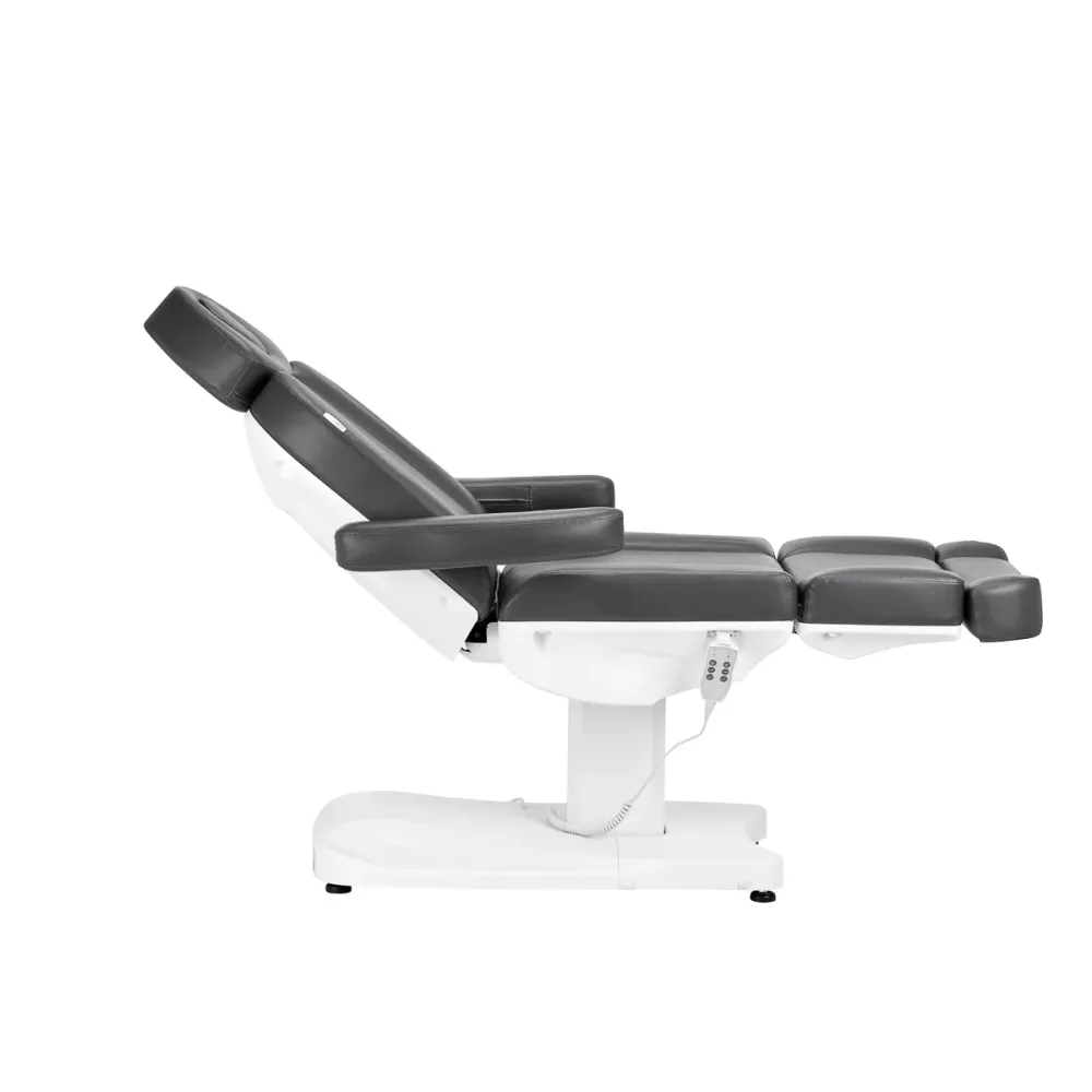 Poltrona elettrica per centro estetico - 3 motori | AZZURRO 803D (grigio)