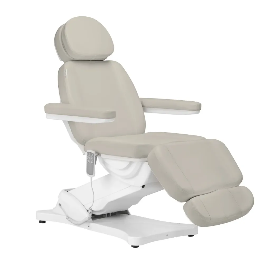 Poltrona elettrica per centro estetico - 3 motori | SILLON CLASSIC (sabbia)