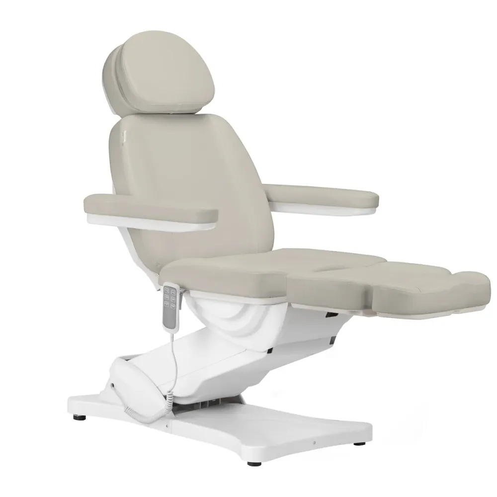 Poltrona elettrica per centro estetico - 3 motori | SILLON CLASSIC (sabbia)