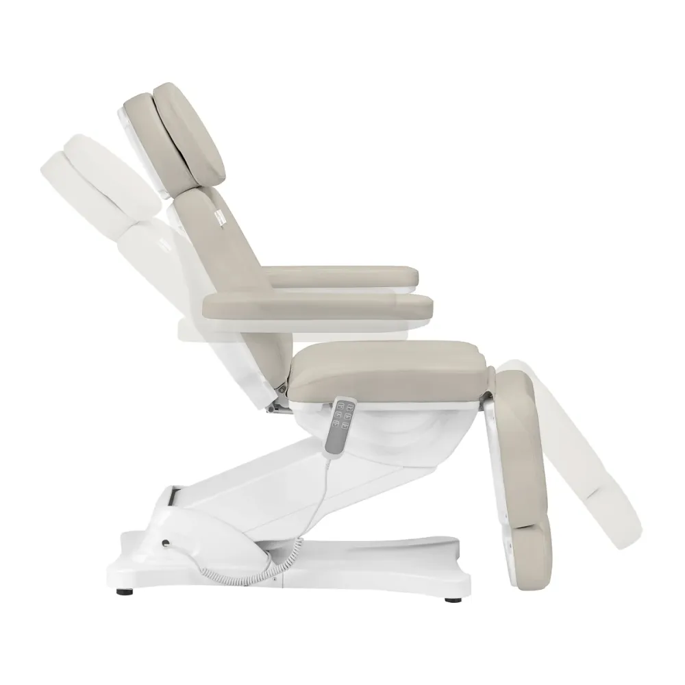 Poltrona elettrica per centro estetico - 3 motori | SILLON CLASSIC (sabbia)