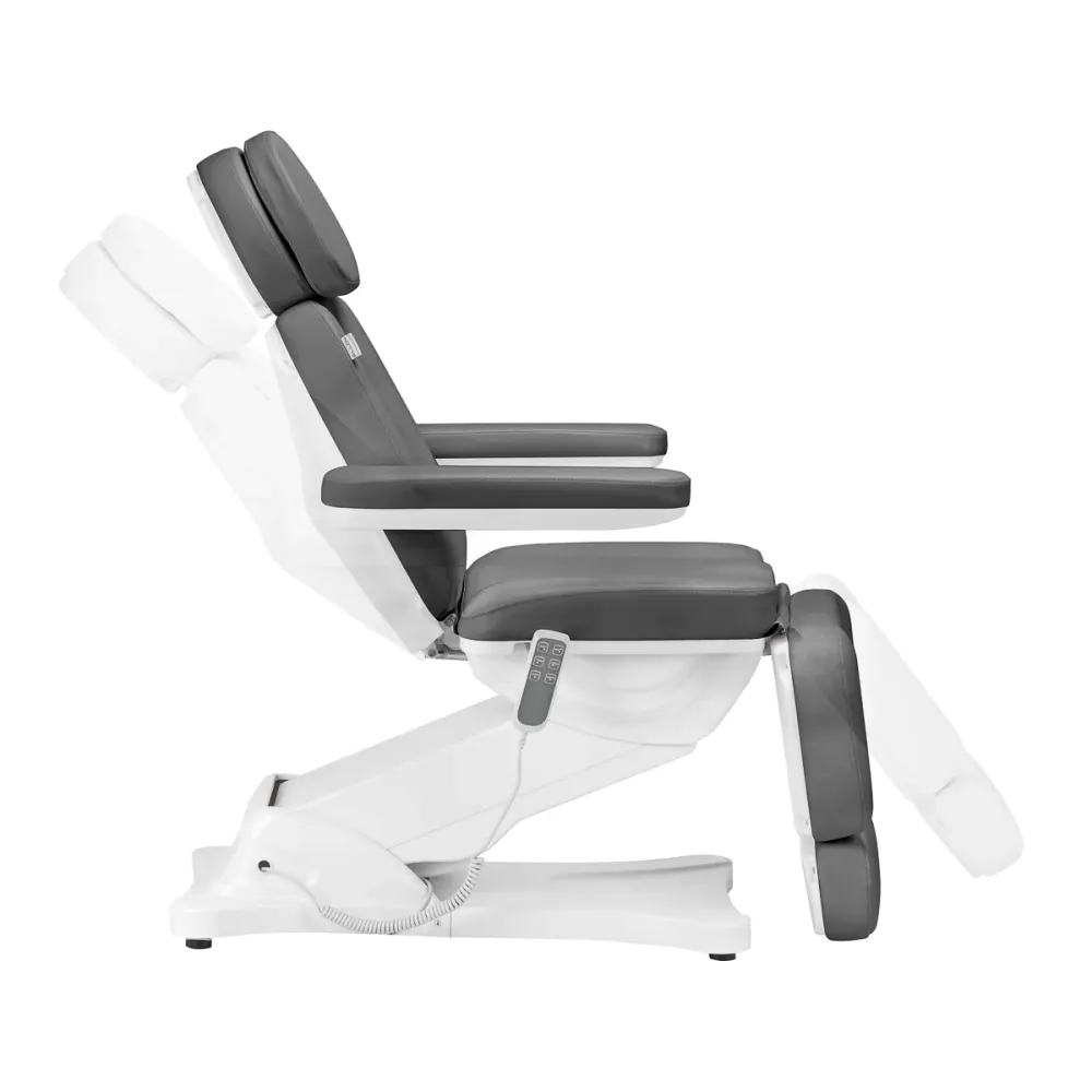 Poltrona elettrica per centro estetico - 3 motori | SILLON CLASSIC (grigio)
