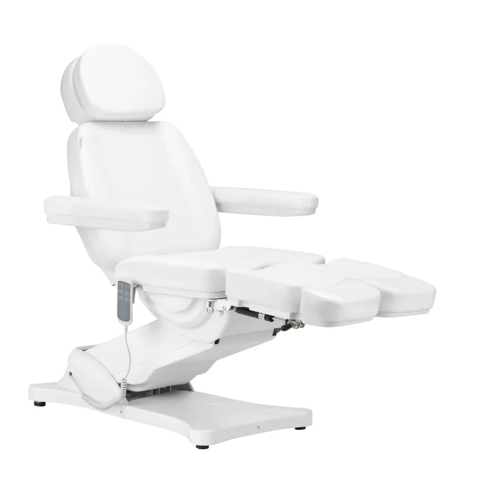 Poltrona elettrica per pedicure - 3 motori | SILLON CLASSIC (bianco)