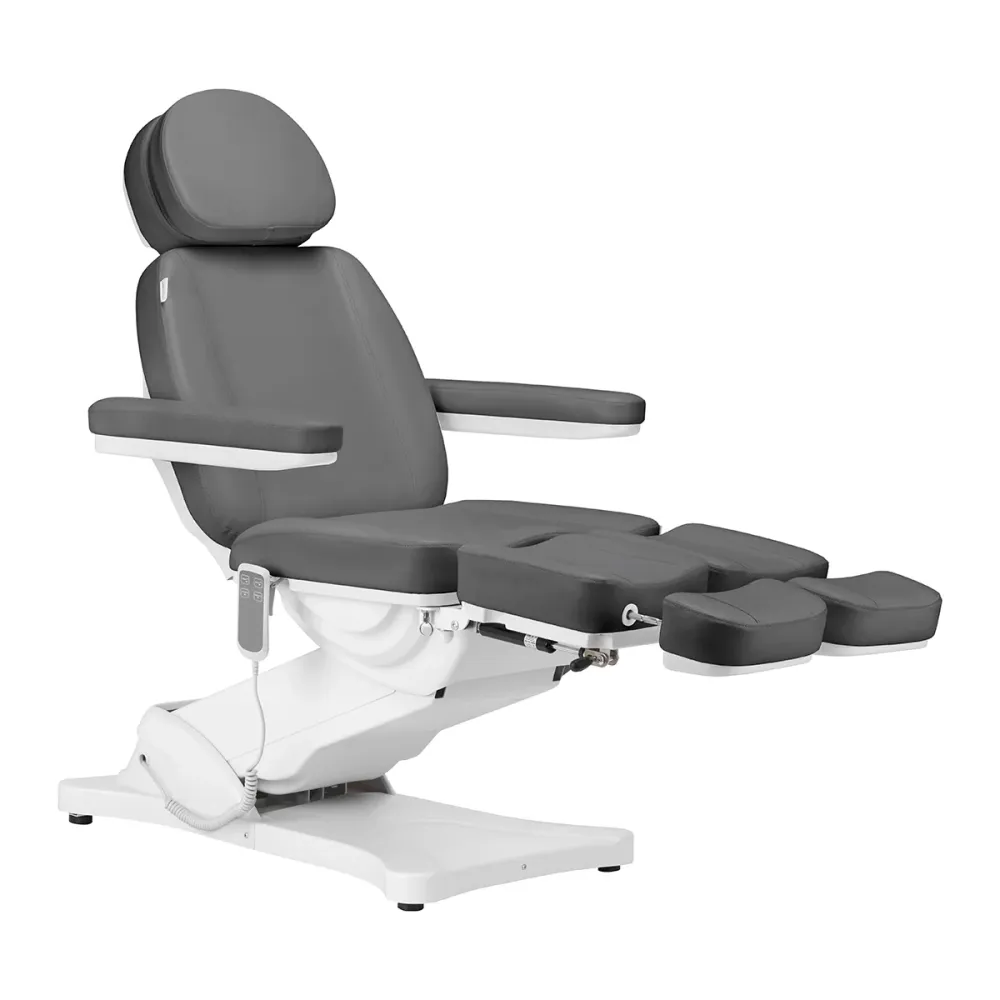 Poltrona elettrica per pedicure - 2 motori | SILLON CLASSIC (grigio)