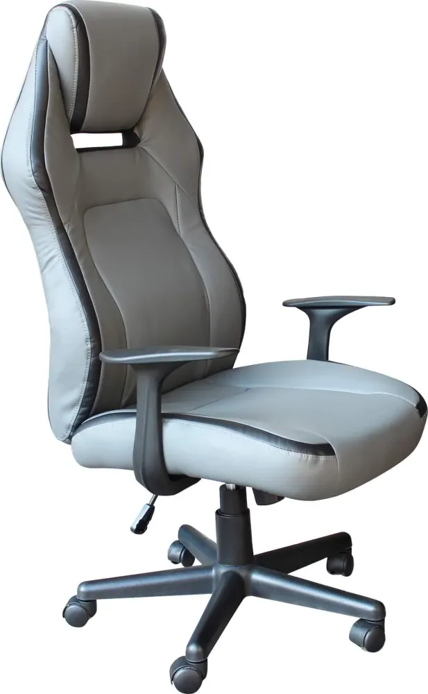 CJ - poltrona da gaming Grigio chiaro Milani Home