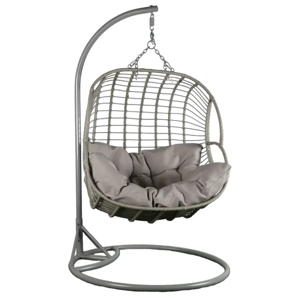 Poltrona da giardino Home ESPRIT Grigio 105 X 33 X 105 CM
