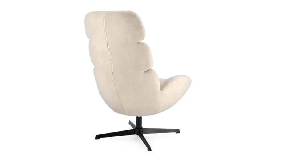 Poltrona girevole violante perla