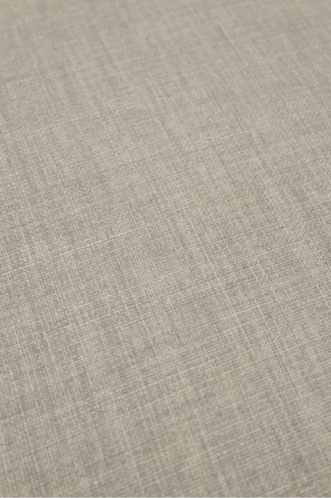 Poltrona Imbottita Tessuto con Gambe Legno Soriani Grigio Chiaro