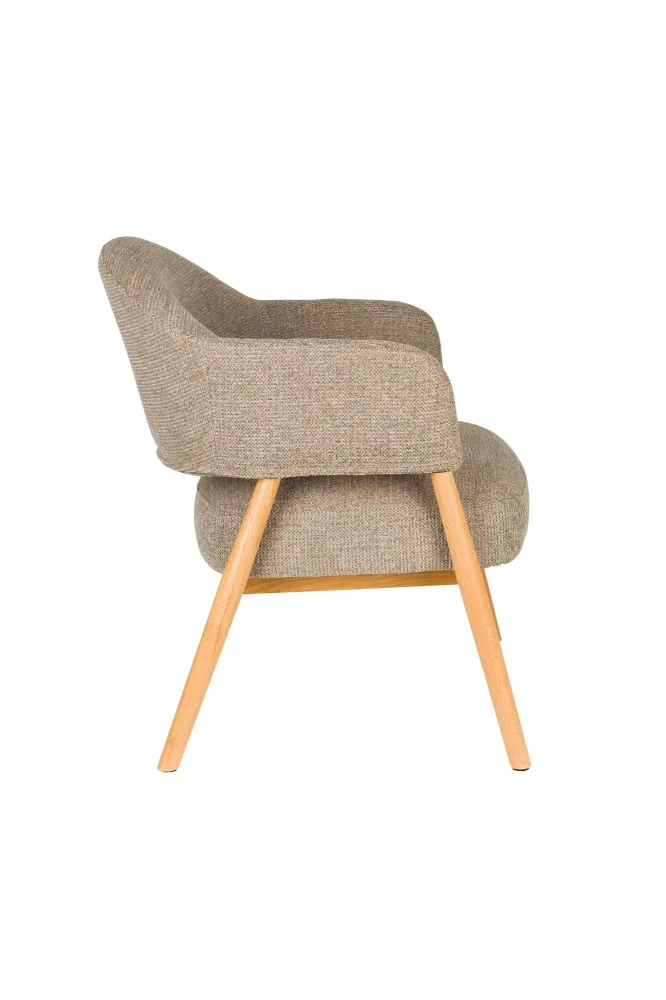 Poltrona indy marrone scuro