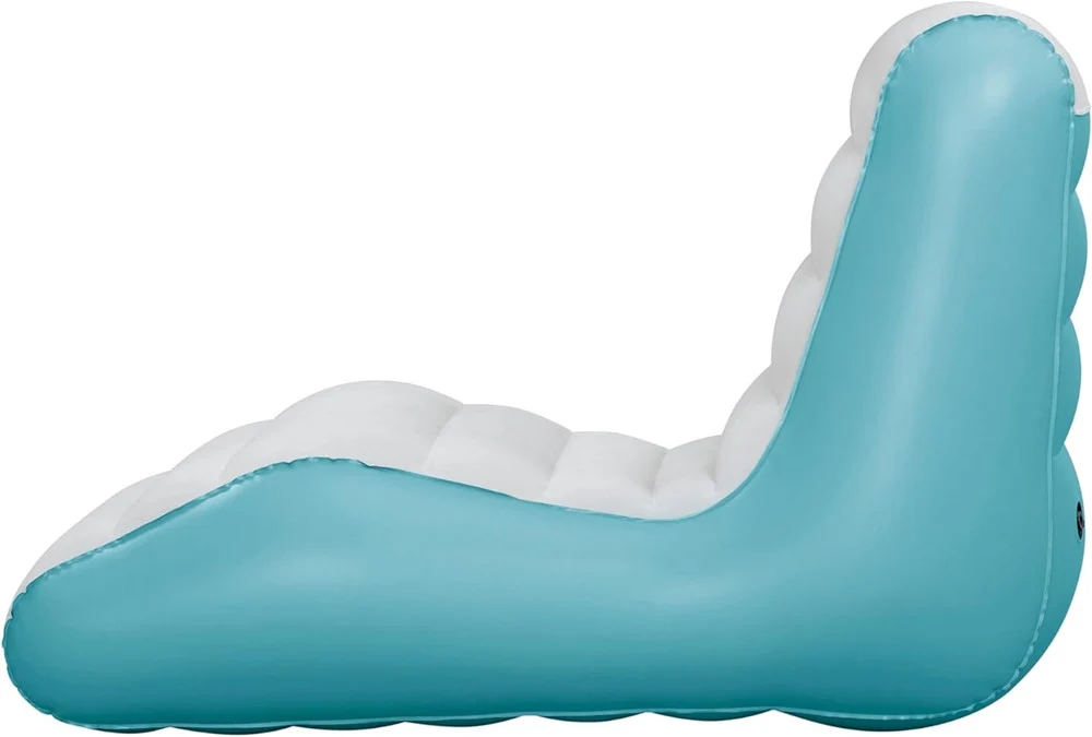 Poltrona Lunga Leisure Luxe Chaise Longue Gonfiabile Design Ergonomico 133x79x88cm 75127