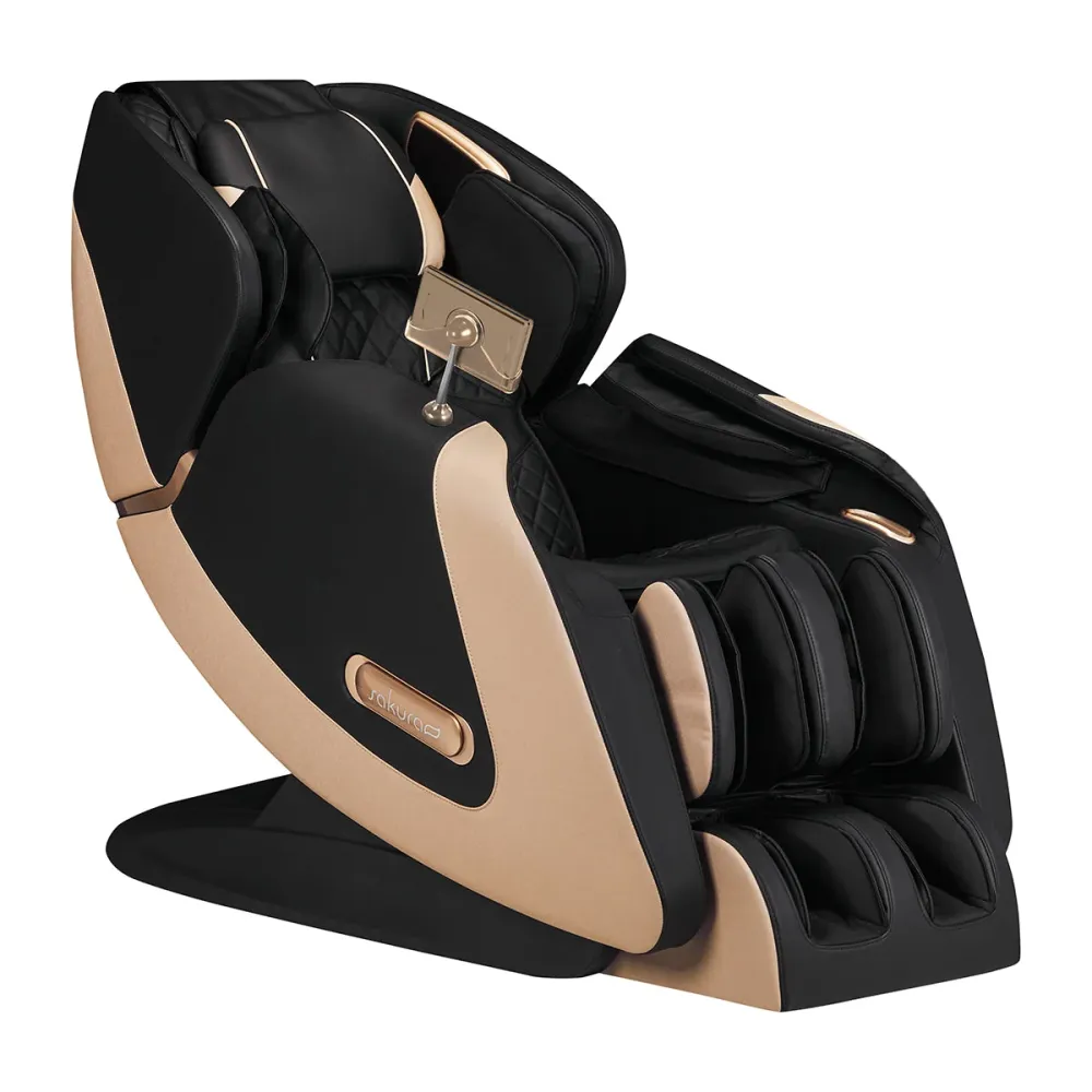 Poltrona massaggiante Sakura Luxury 808 nero beige
