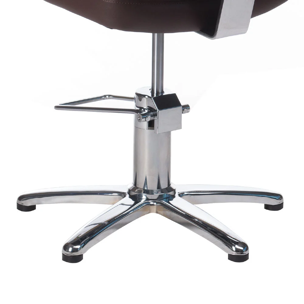 Poltrona da parrucchiere Dario marrone BH-8163