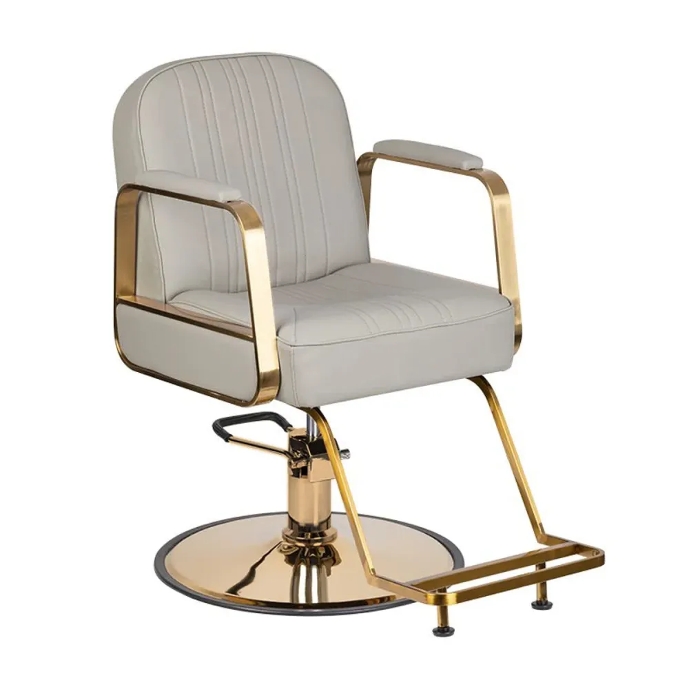 POLTRONA DA PARRUCCHIERE GABBIANO ACRI ORO - BEIGE