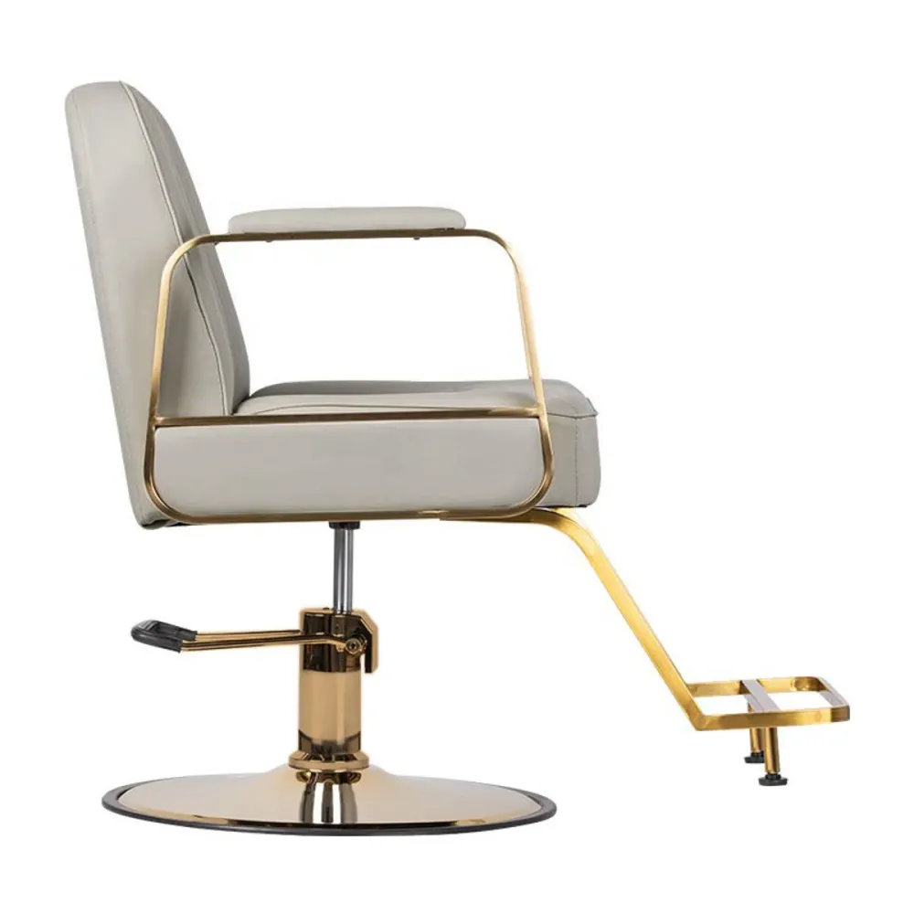 POLTRONA DA PARRUCCHIERE GABBIANO ACRI ORO - BEIGE