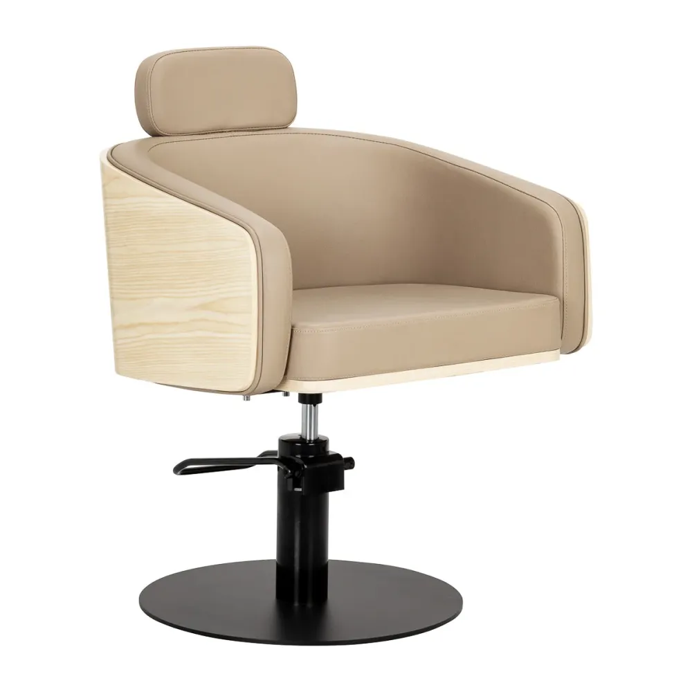 Poltrona da parrucchiere Gabbiano Wratislavia beige