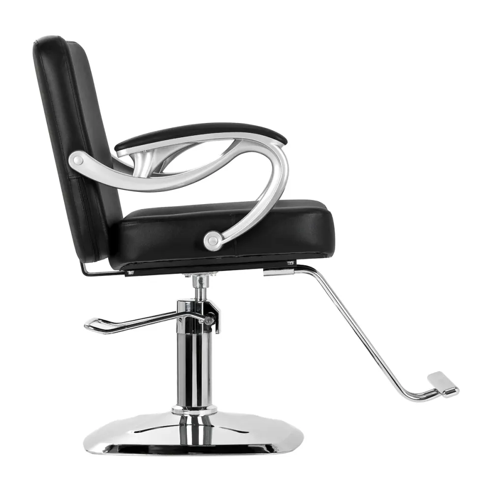 Poltrona da parrucchiere Hair System ZA31 nera