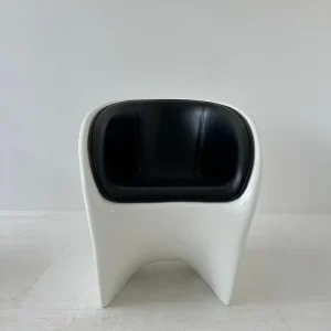 Poltrona plastica bianca